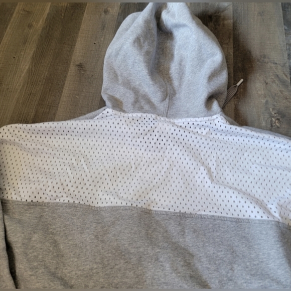 Adidas X Stella Mccarthy mesh cut out oversized hoody size medium functional zip - Picture 8 of 8